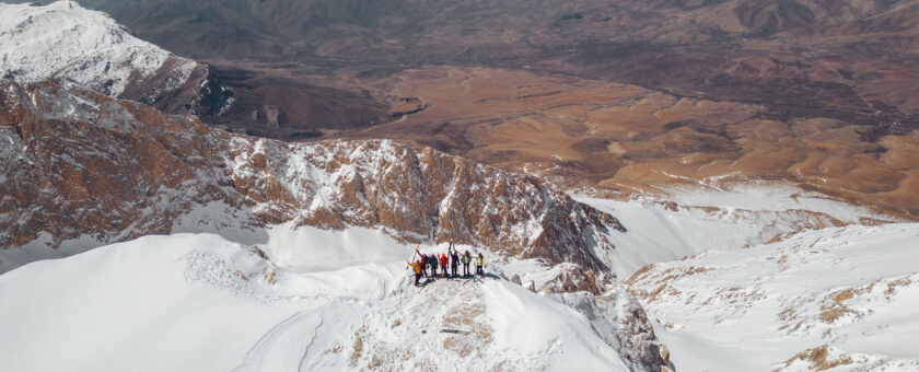 scialpinismo in Turchia monte Emler